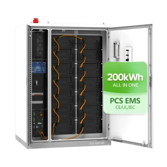 Energy storage cabinet connected to the government power grid