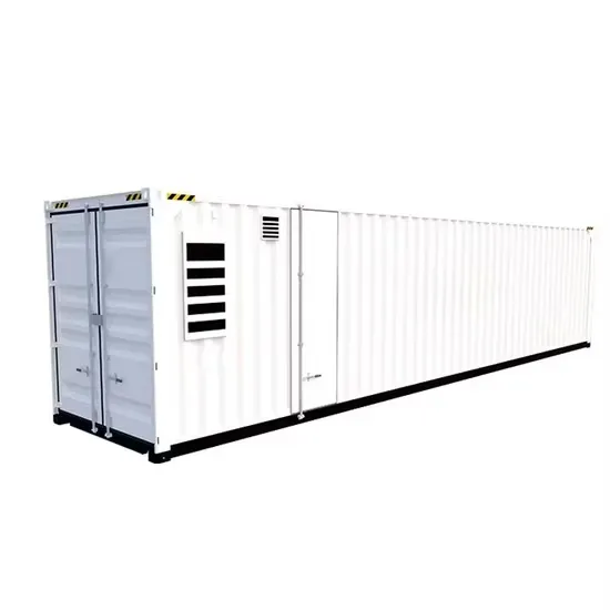 What systems are inside the energy storage container 